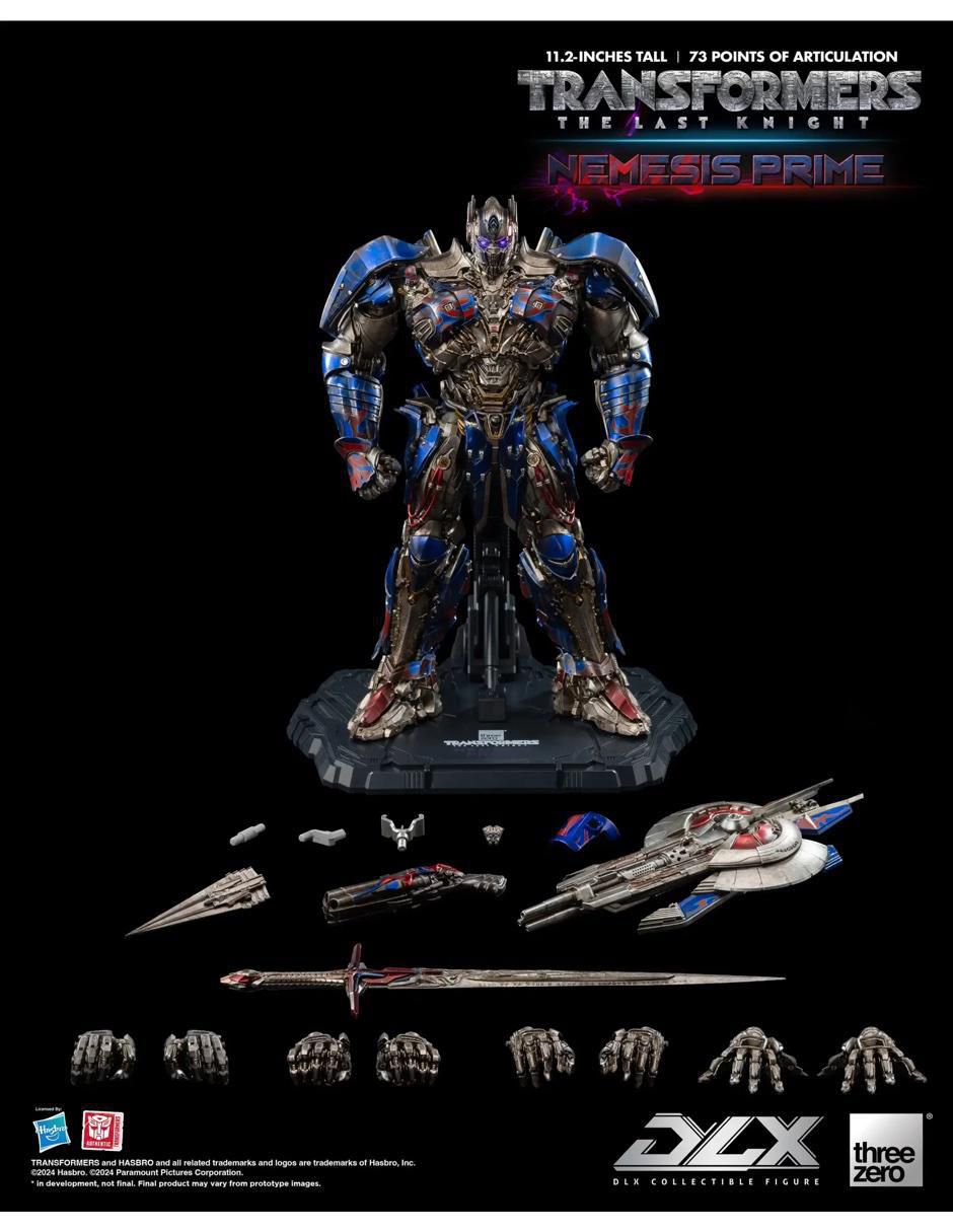 Figura de colección articulada Transformers: The Last Knight con luz 2