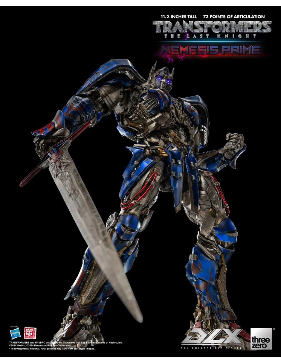 Figura de colección articulada Transformers: The Last Knight con luz 4