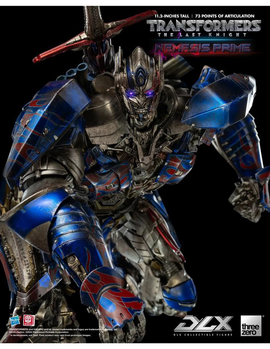Figura de colección articulada Transformers: The Last Knight con luz 5