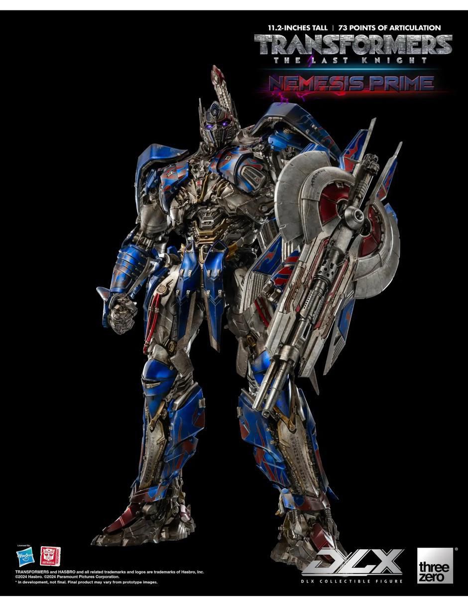 Figura de colección articulada Transformers: The Last Knight con luz 8