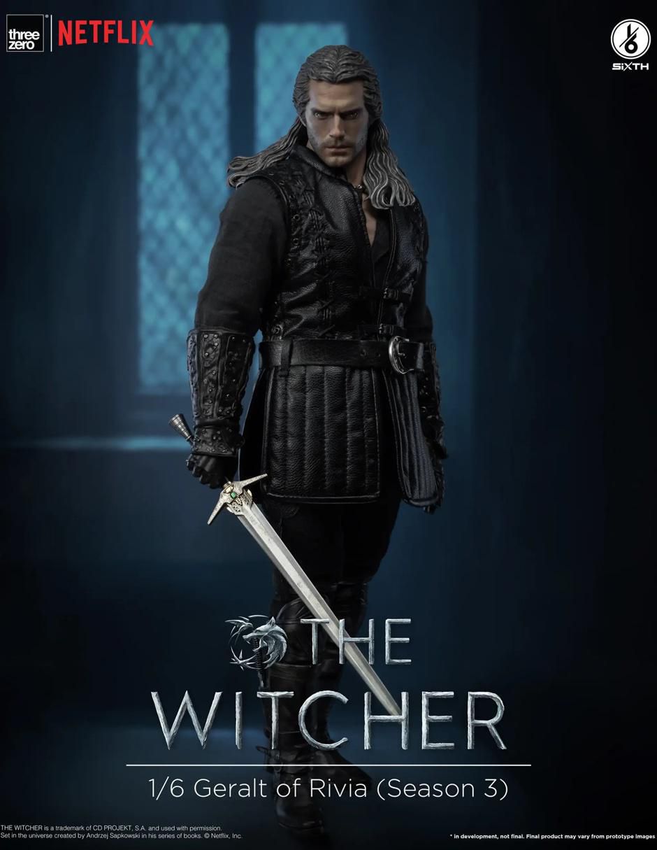 Figura de colección articulada The Witcher 3