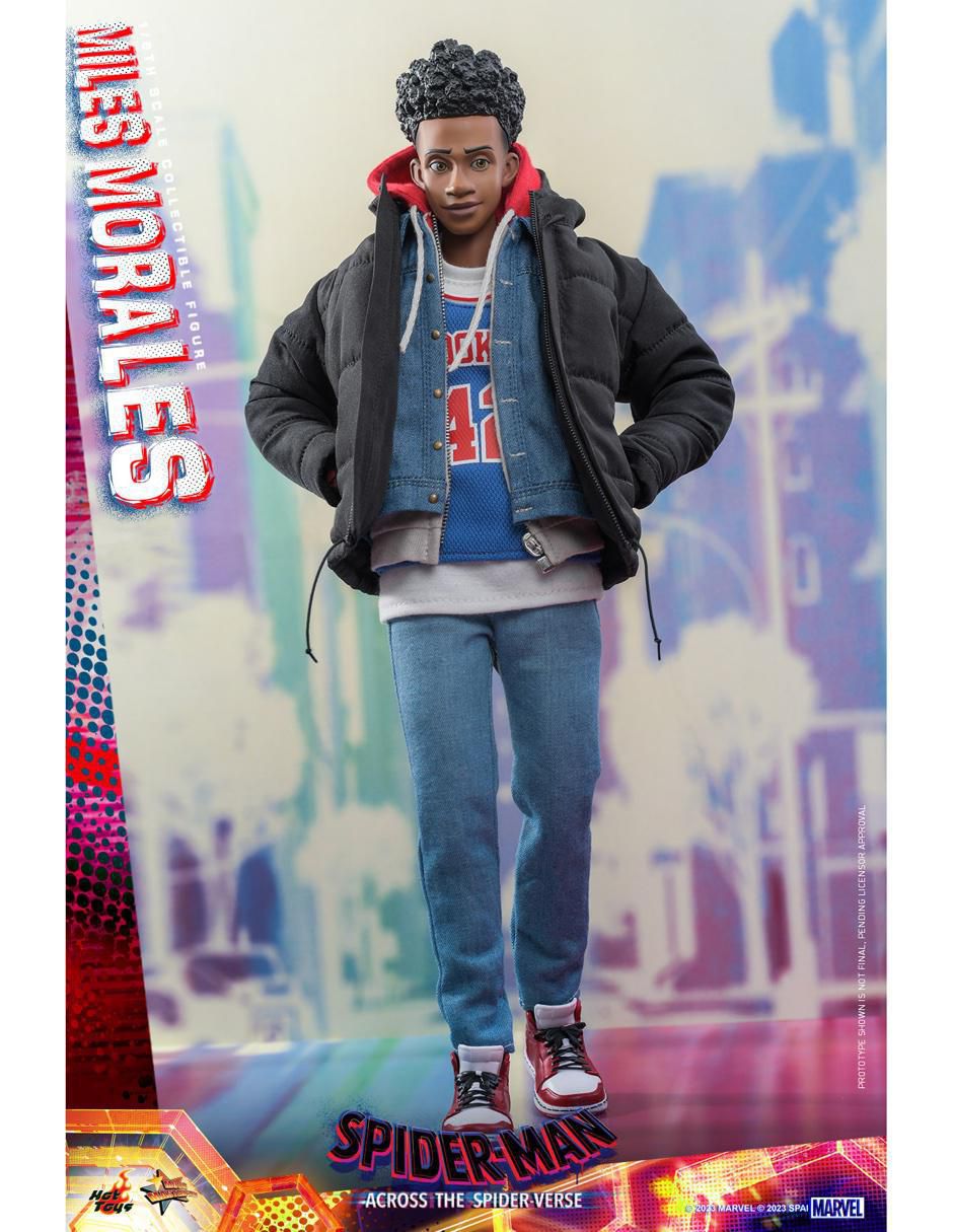 Figura de colección articulada Spider-Man Across the Spiderverse Miles Morales especial 7
