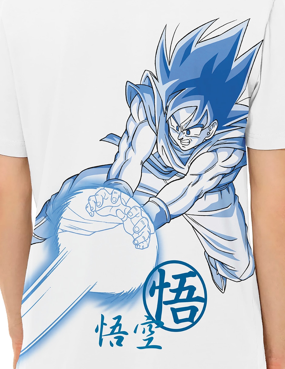Playera Dragon Ball Z cuello redondo para hombre 3