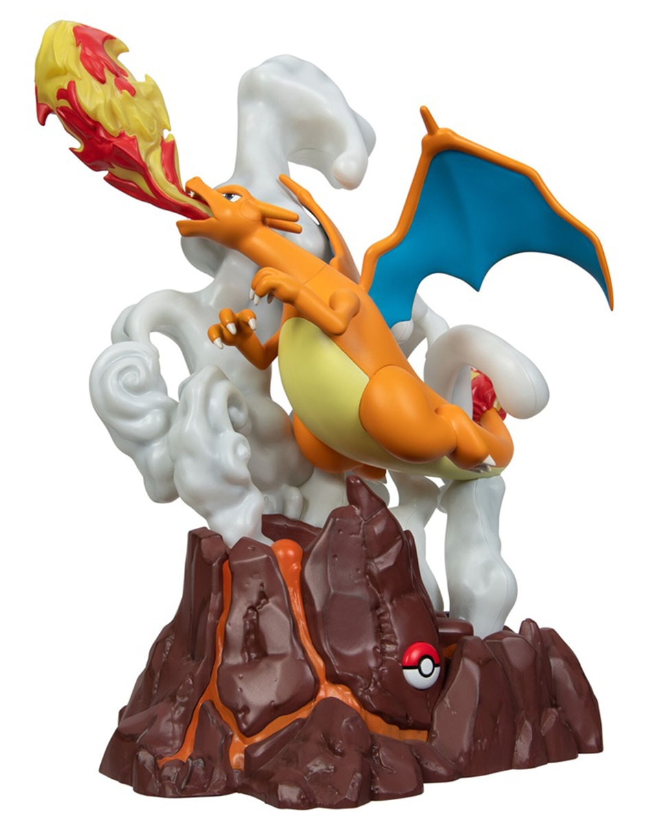 Figura de acción Pokémon Charizard select con luz