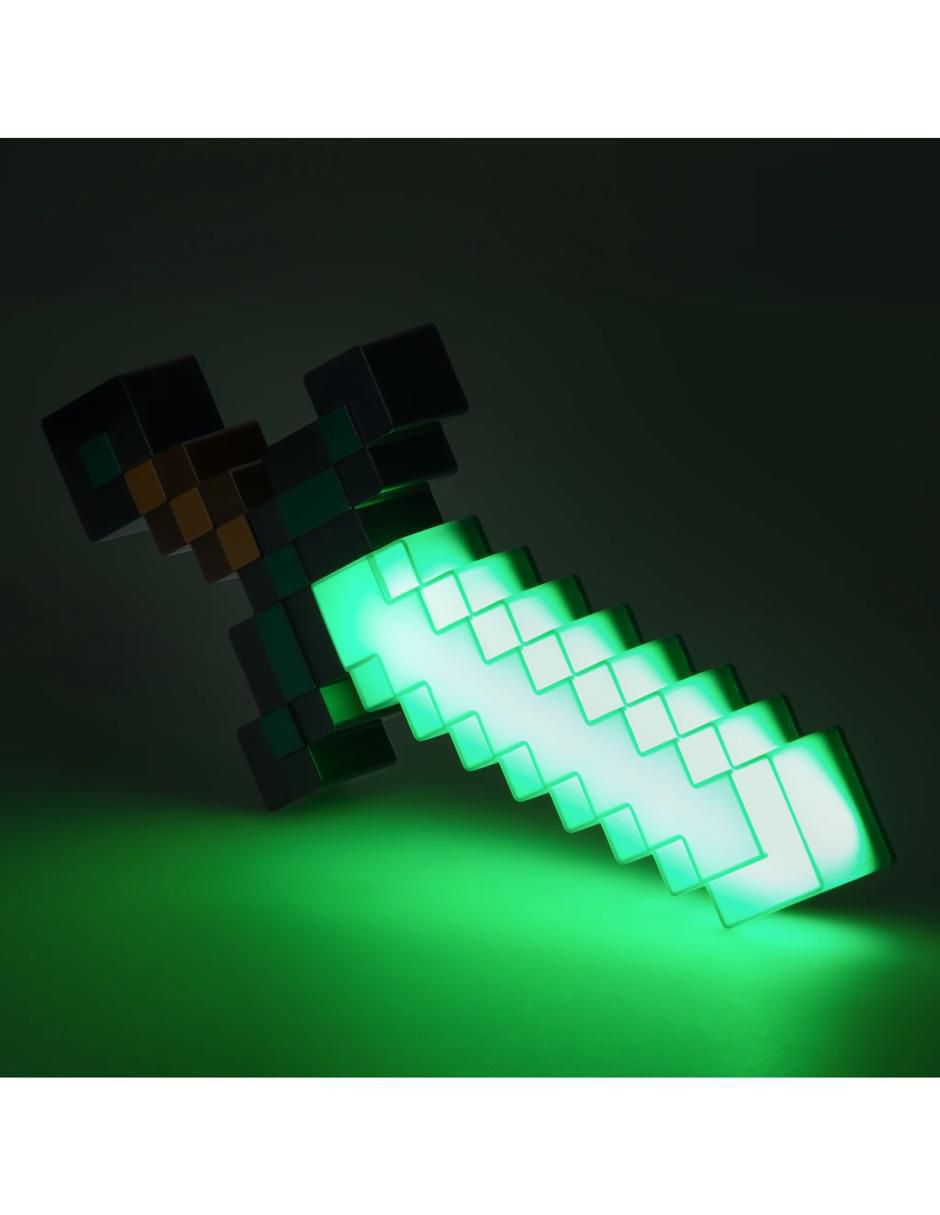 Lámpara de mesa led Minecraft Espada De Diamante 3