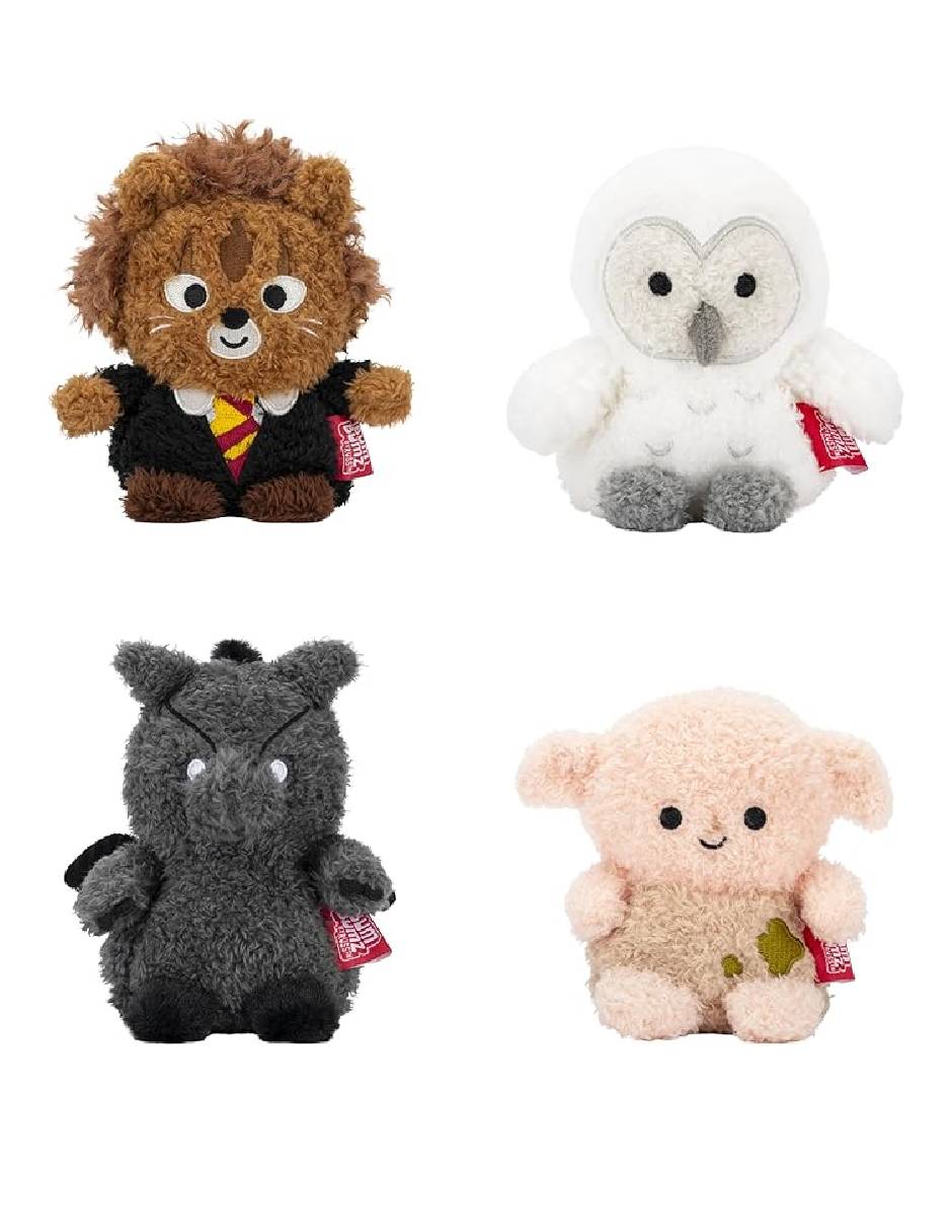 Set de peluches de Dobby, Thestral, Hermione Granger Cat, Hedwig - Main Image