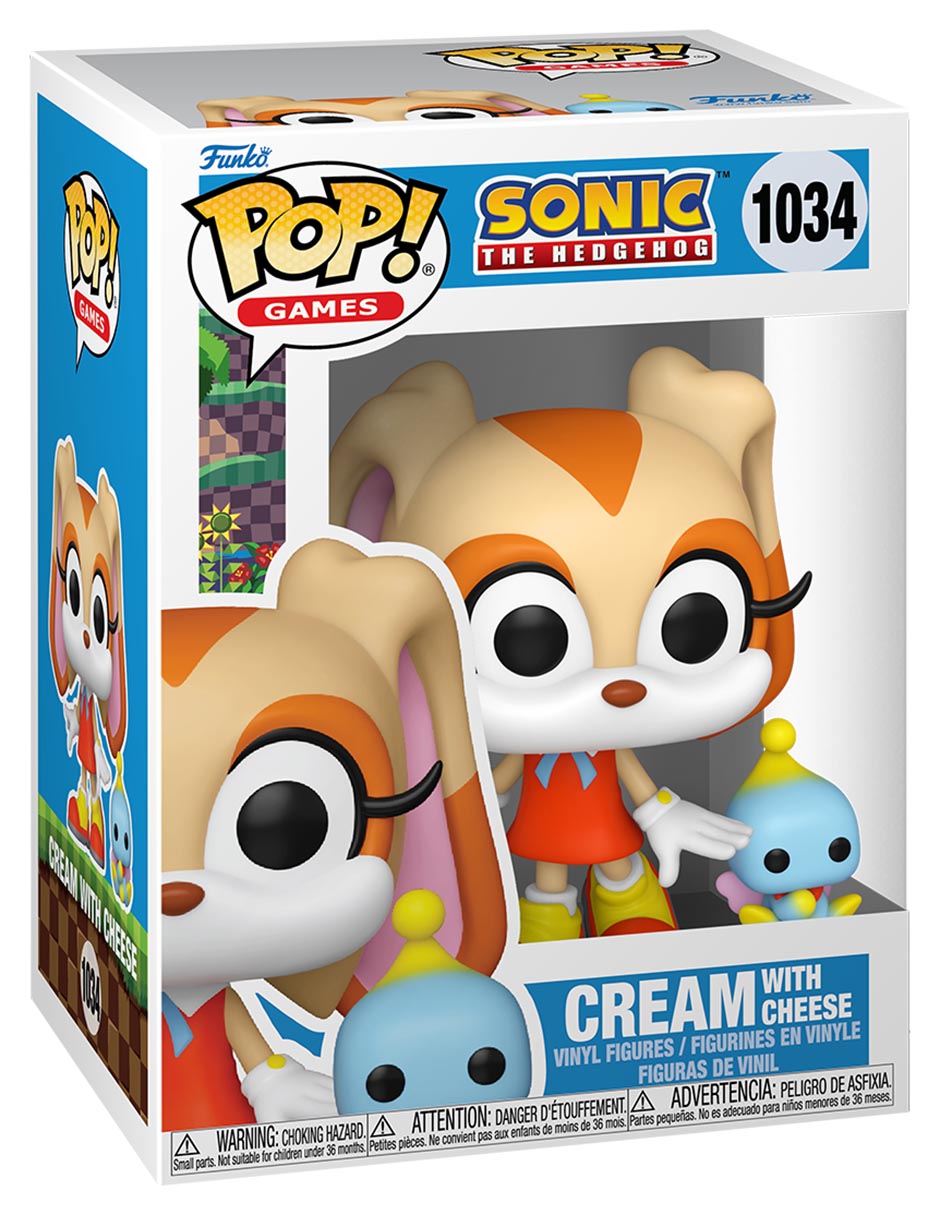 Funko Pop! Games Sonic The Hedgehog Cream with Cheese 2