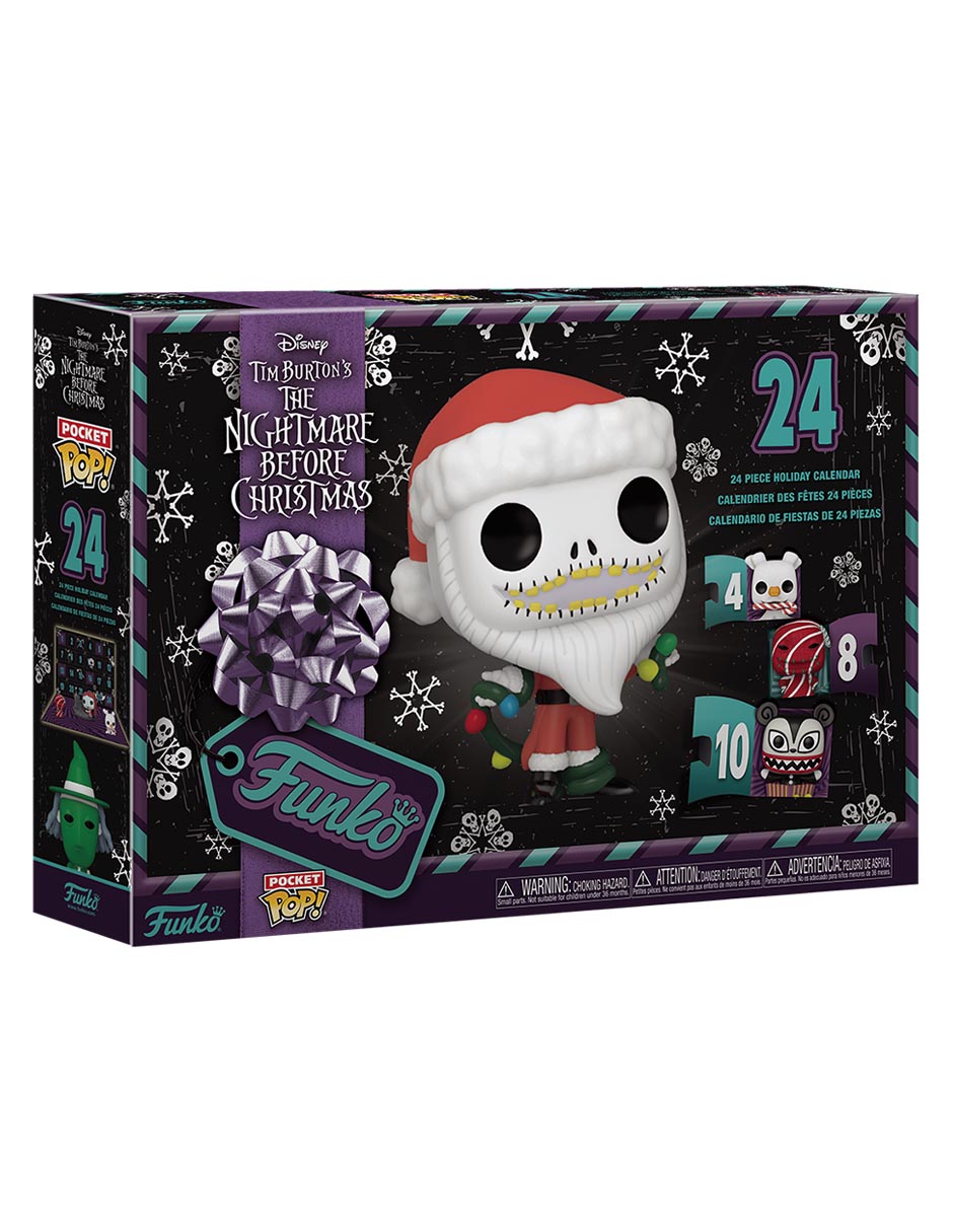 Calendario adviento de regalo POP! pocket The Nightmare Before Christmas 24 piezas 2