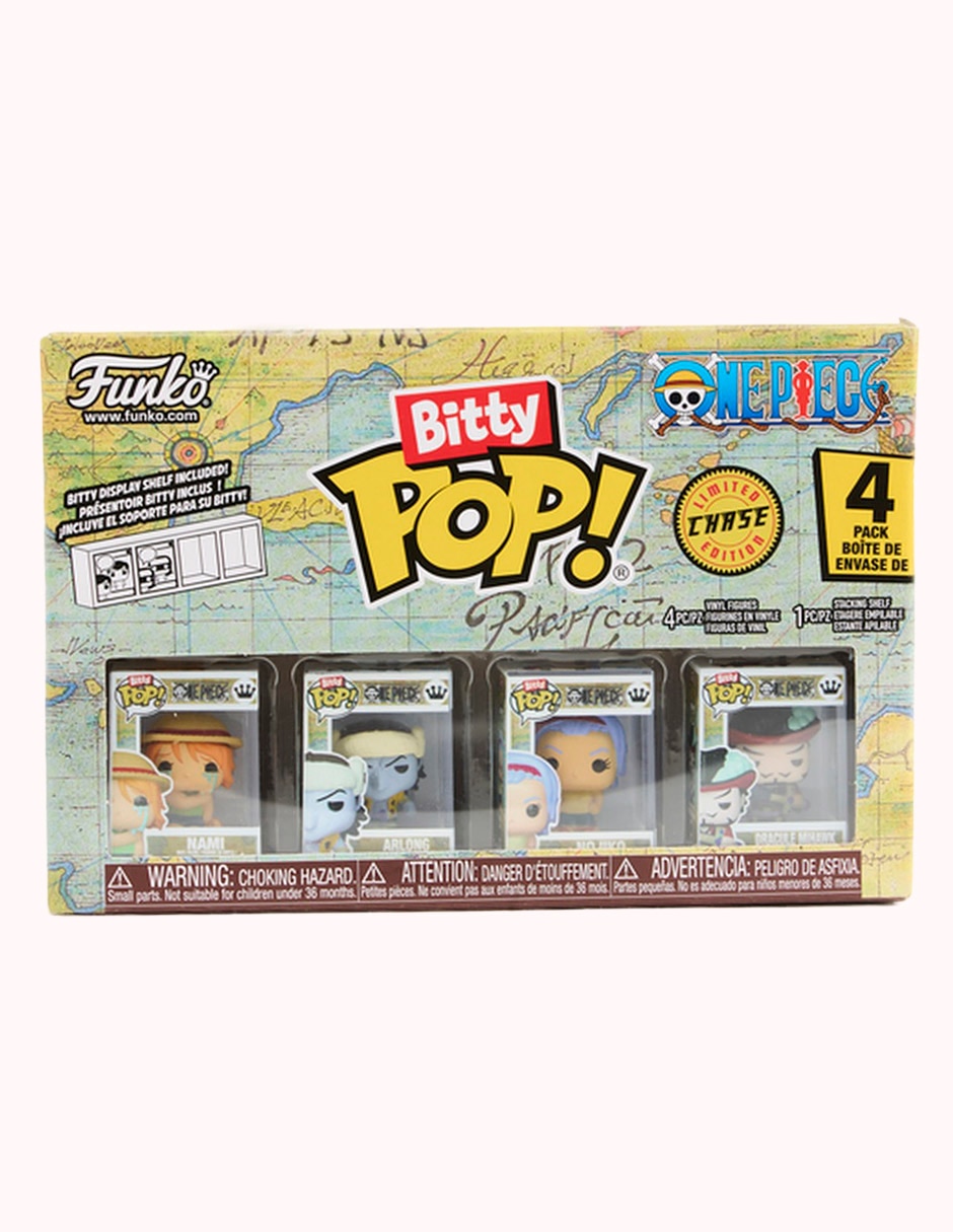 Set Funko Bitty POP! One Piece Nami, Arlong, Nojiko, Dracule Mihawk