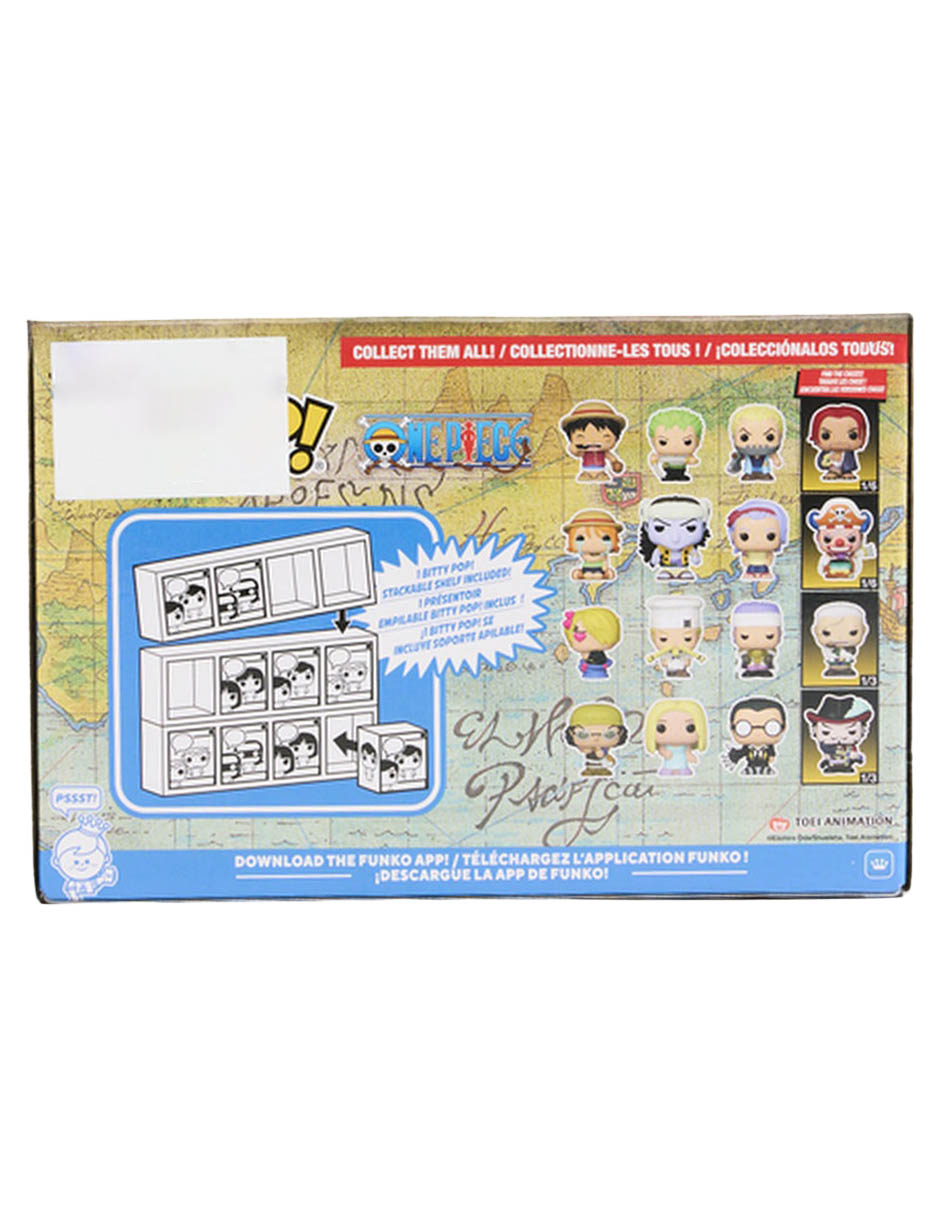 Set Bitty POP! One Piece Sanji, Zeff, Krieg y Shanks 3