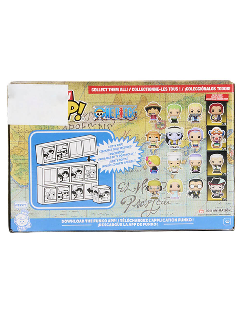 Set Funko Bitty POP! One Piece Ussop, Kaya, Kuro y Smoker 3