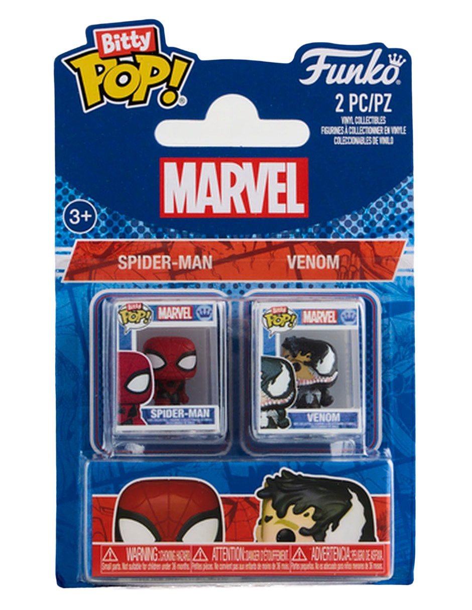 Funko Bitty POP! Marvel Spider-Man y Venom Funko Bitty POP! Marvel Spider-Man y Venom