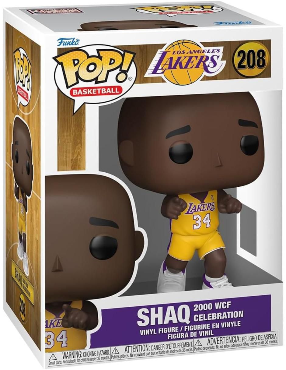 ! Basketball Lakers Shaquille O'Neal 3