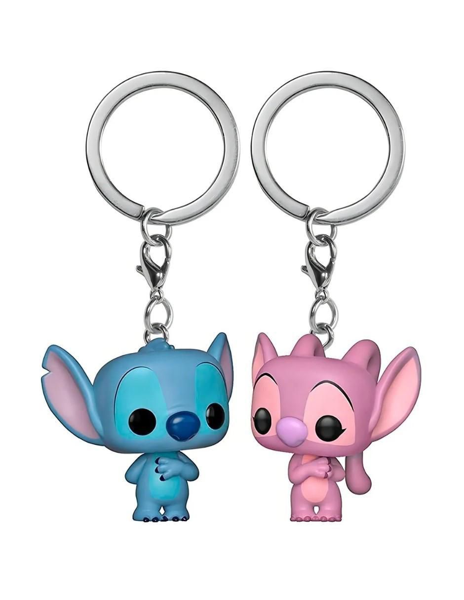 Llavero stitch de plástico y metal