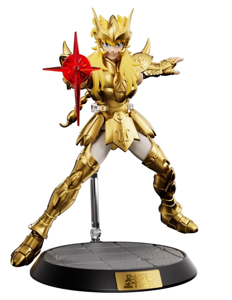 Figura coleccionable articulada Los Caballeros del Zodiaco Miro Scorpio Figura coleccionable articulada Los Caballeros del Zodiaco Miro Scorpio
