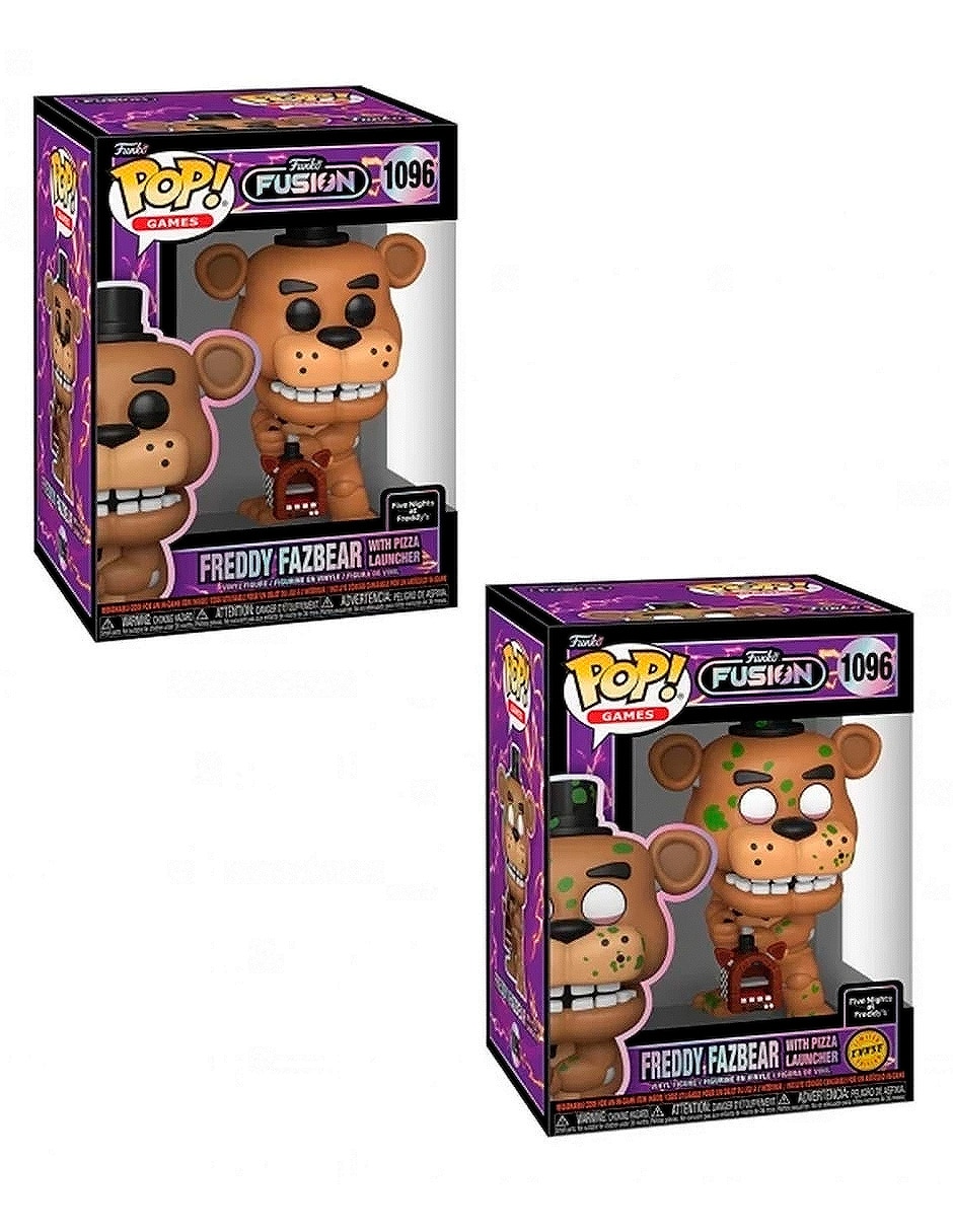 Funko Fusion Five Nights at Freddy's Freddy Fazbear with pizza launcher 2