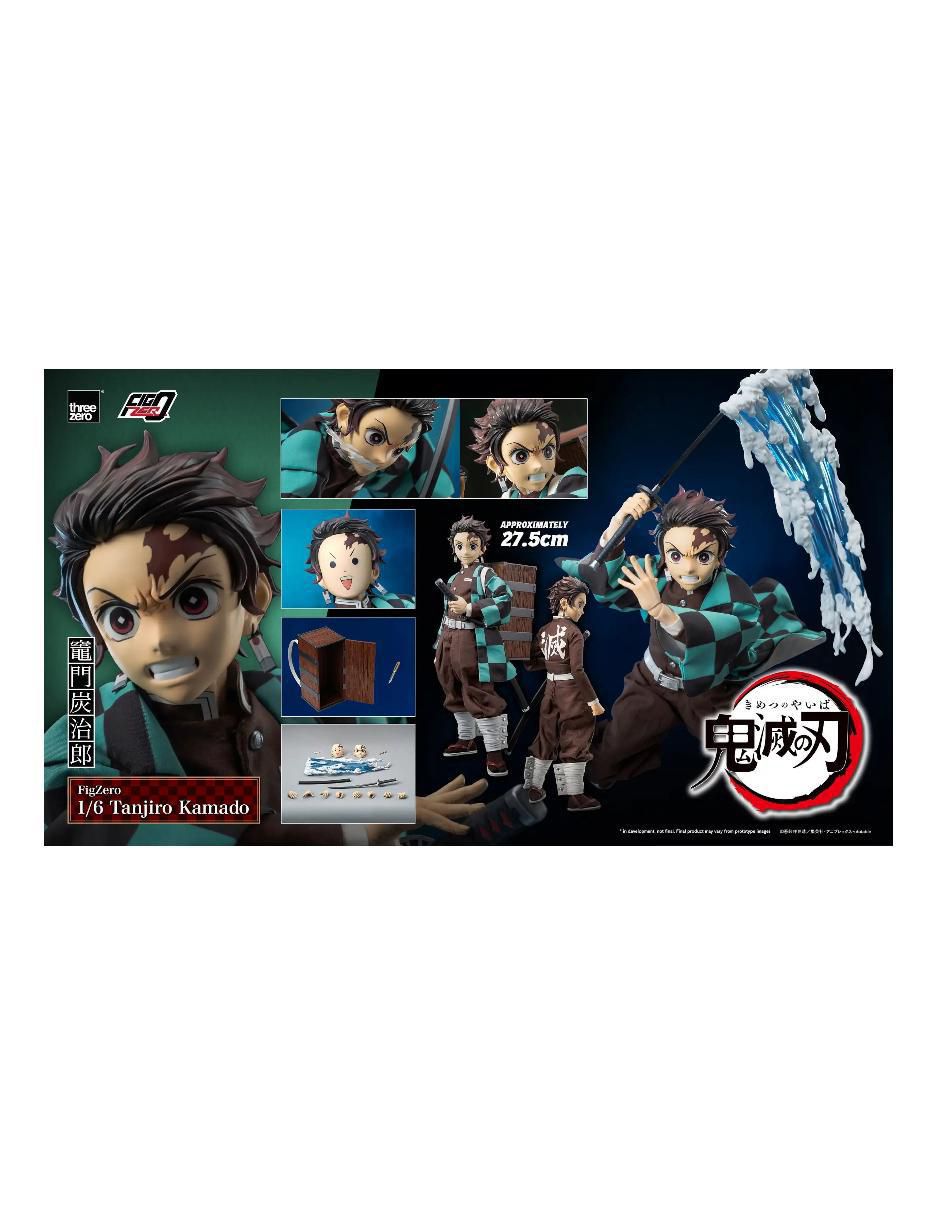 Figura de acción articulada Demon Slayer Tanjiro Kamado Collectors 16