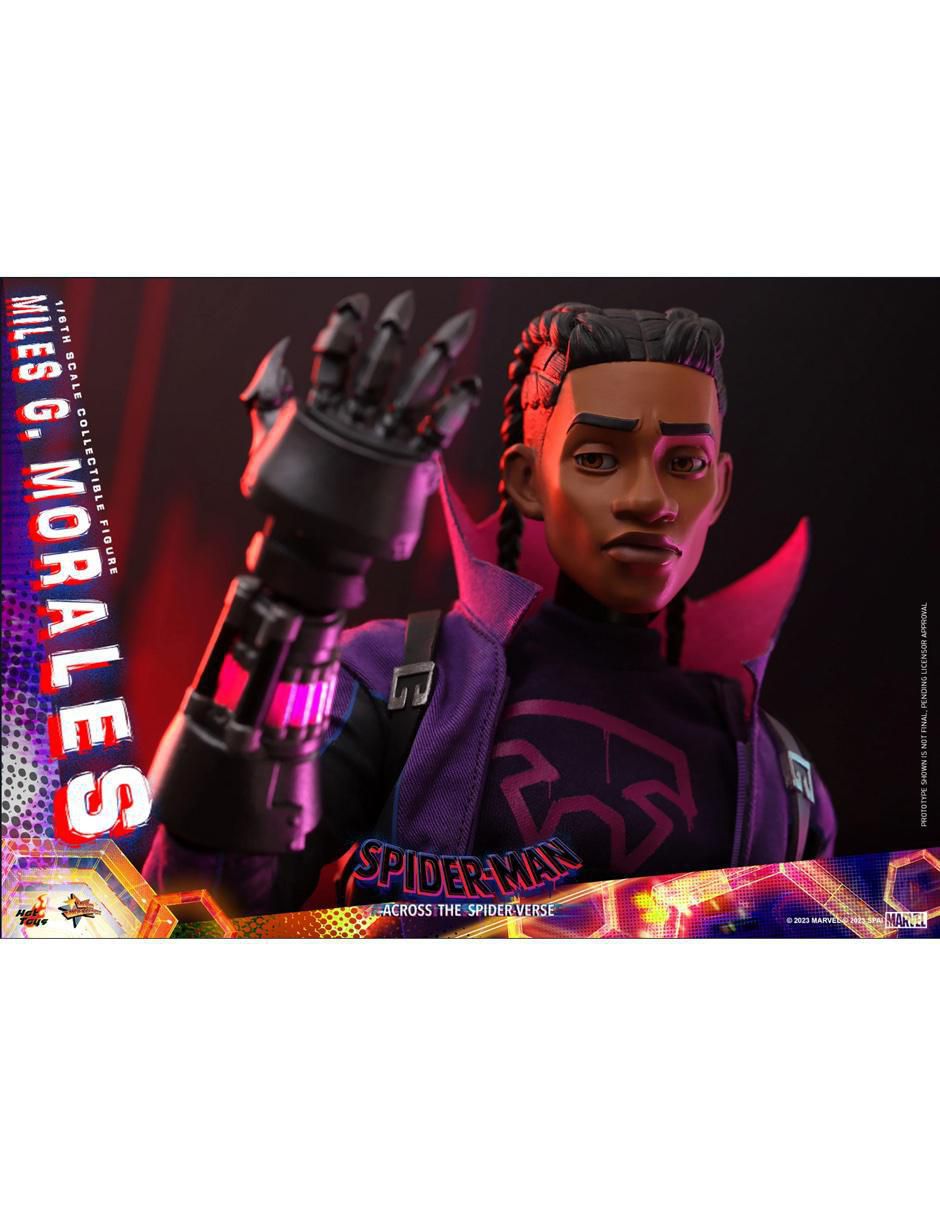 Figura coleccionable articulada Spider-Man Across the Spiderverse Miles G Morales 6