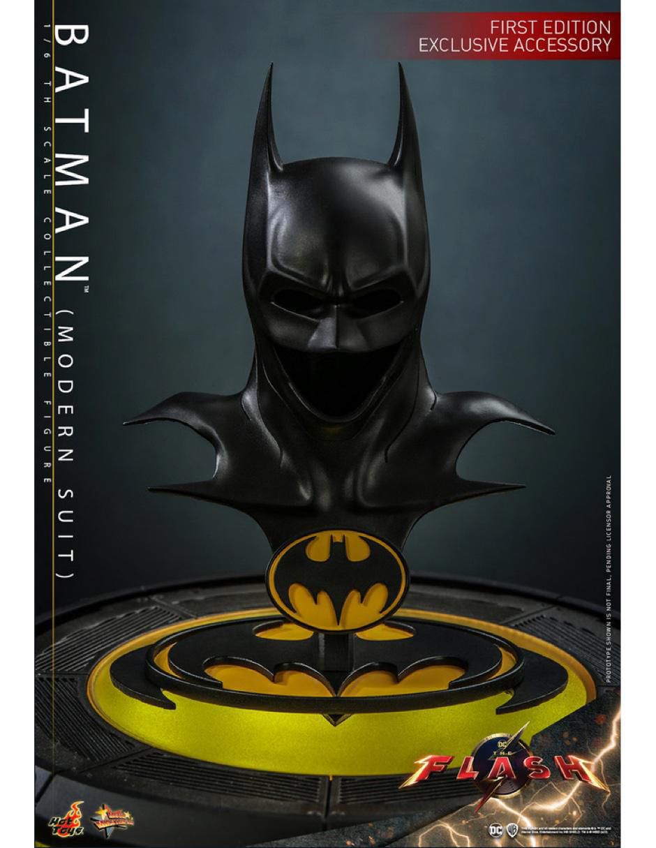 Figura coleccionable articulada The flash batman collectors con luz 9
