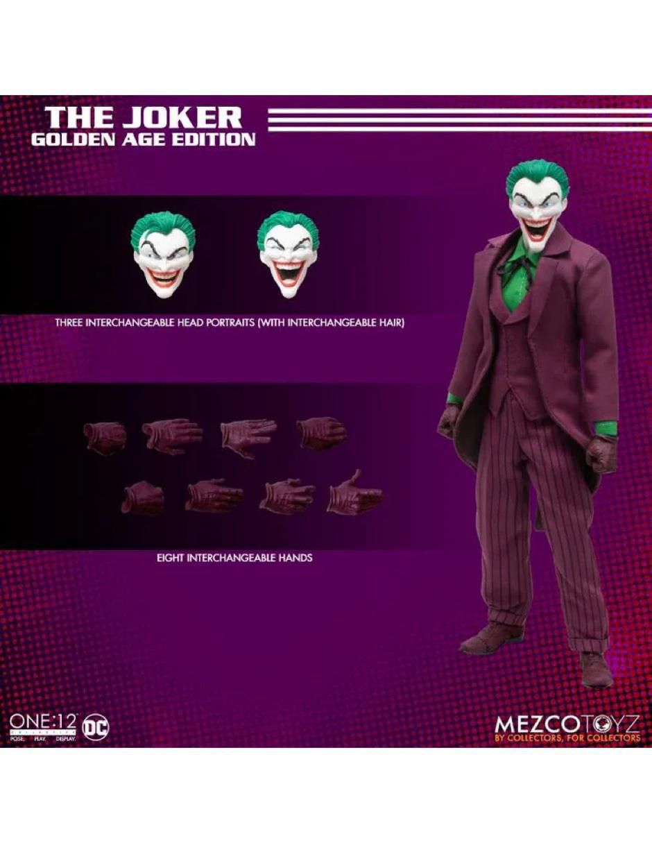 Figura de colección articulada DC Comics Joker Anniversary Edition 8