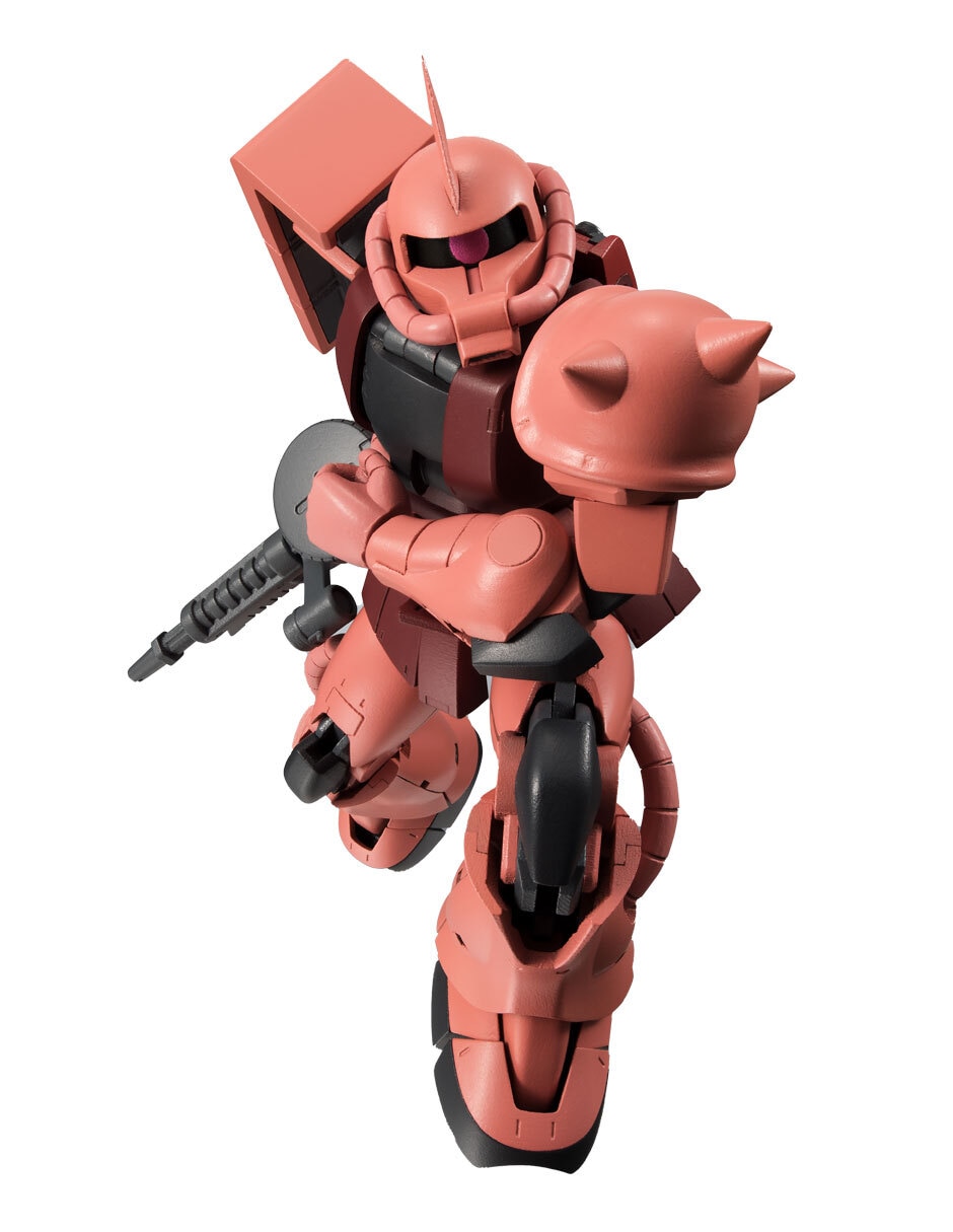 Figura de colección articulada Gundam MS-06S Zaku II Commander Type con movimiento 2