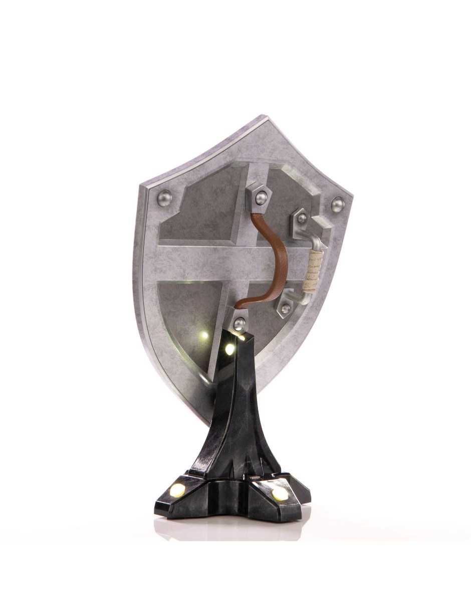 Figura coleccionable The Legend of Zelda Breath of The Wild Hylian Shield Deluxe Collectors 4