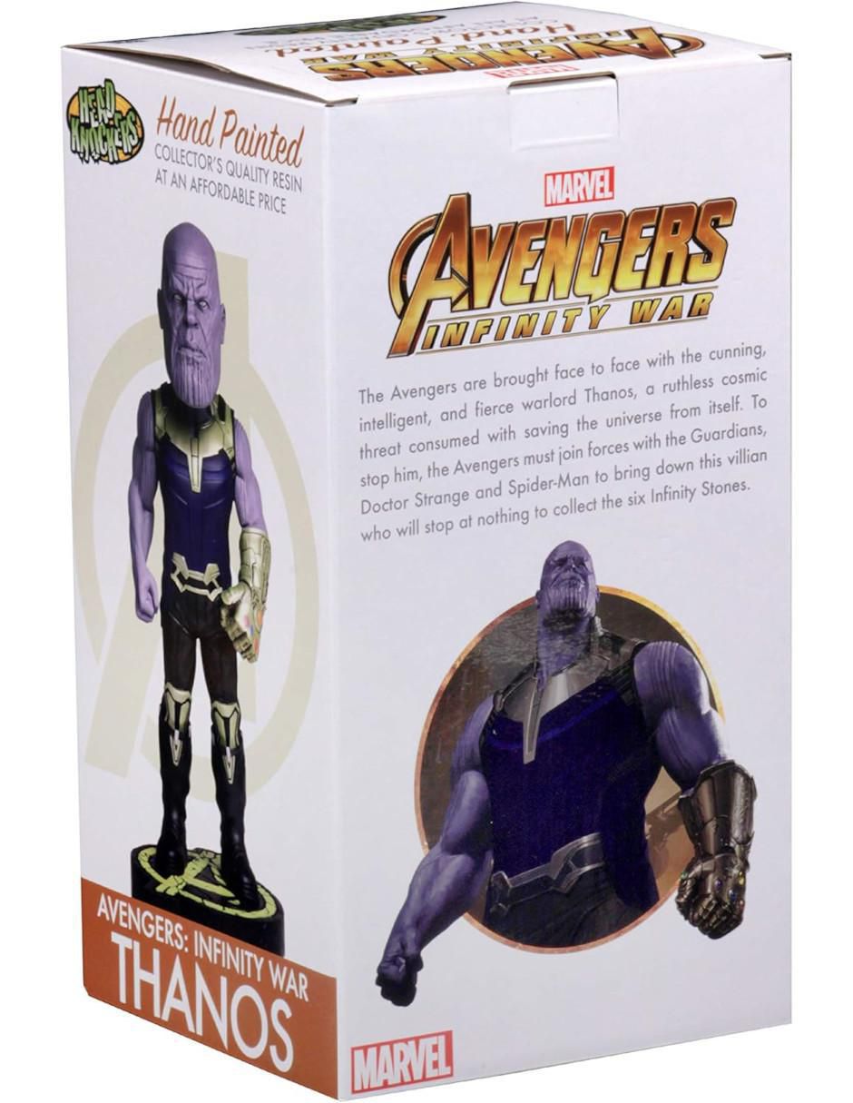Figura coleccionable Marvel Avengers Infinity War Thanos cabeza oscilante 3