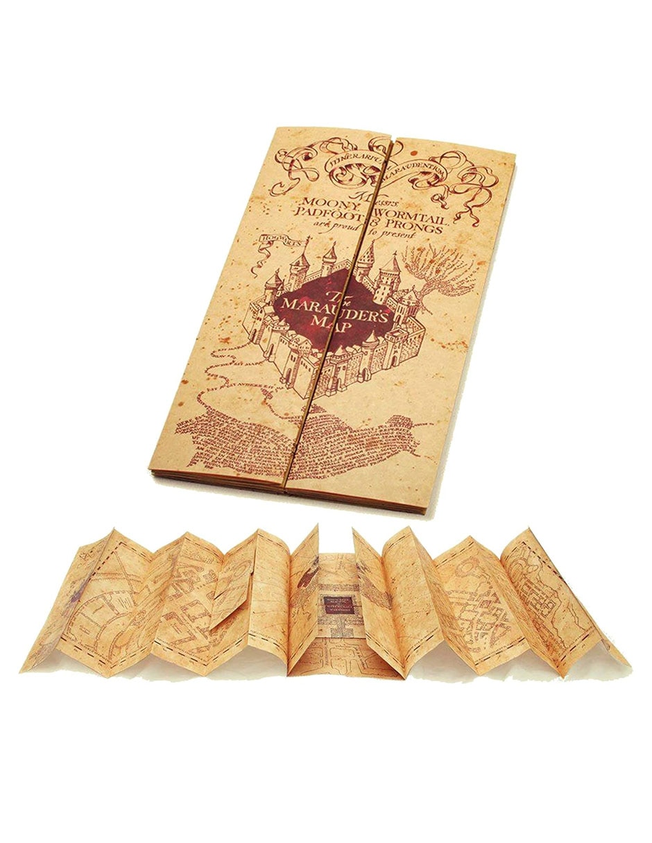 Mapa de Marauder's Map Harry Potter