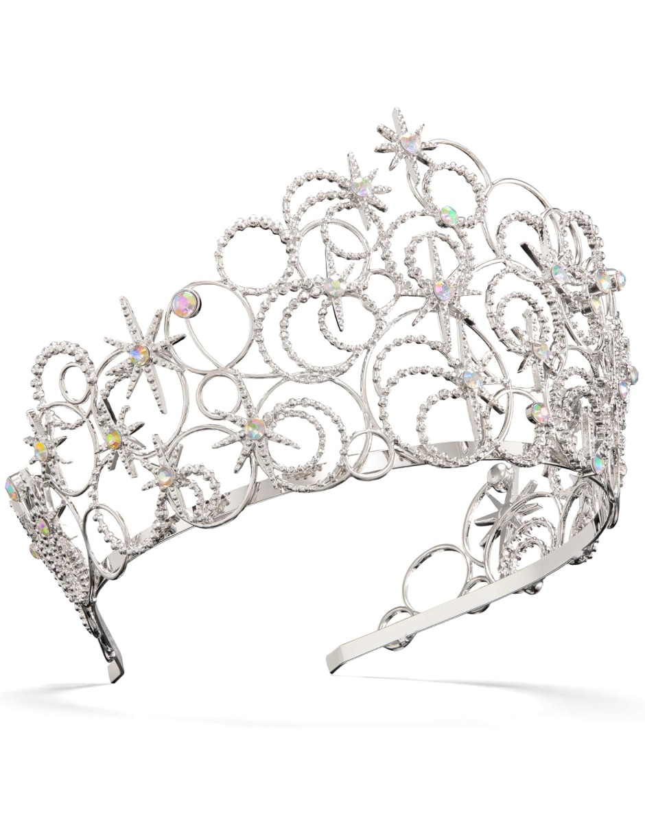 Tiara para disfraz de Corona Glinda Bubble Wicked 2