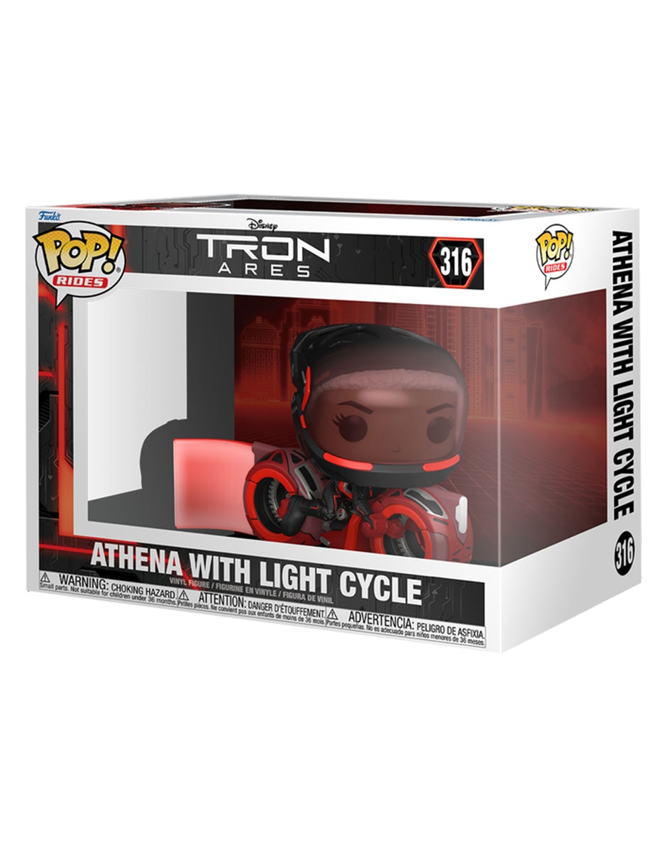 Funko POP! Rides Tron Ares Athena with light cycle 2