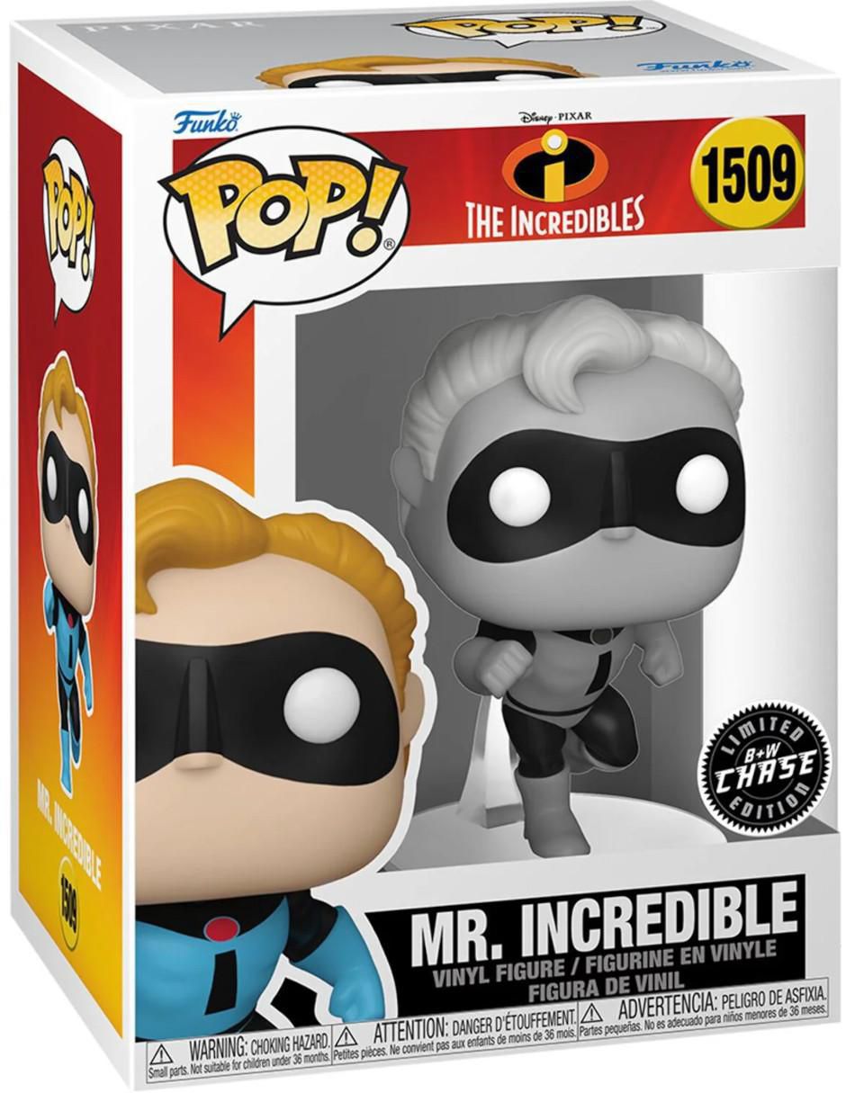 Funko POP! The Incredibles Mr. increíble B+W Chase 3