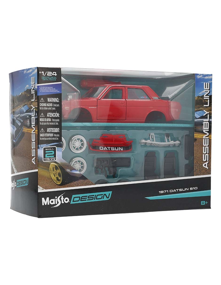 Vehículo 1:24 1971 Datsun 510