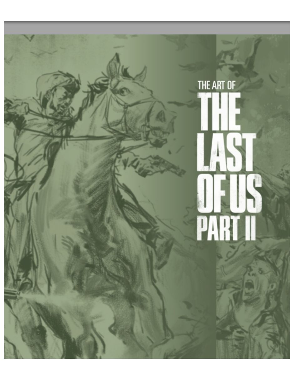 Libro THE ART OF THE LAST OF US PART II HC de Naughty Dog 4
