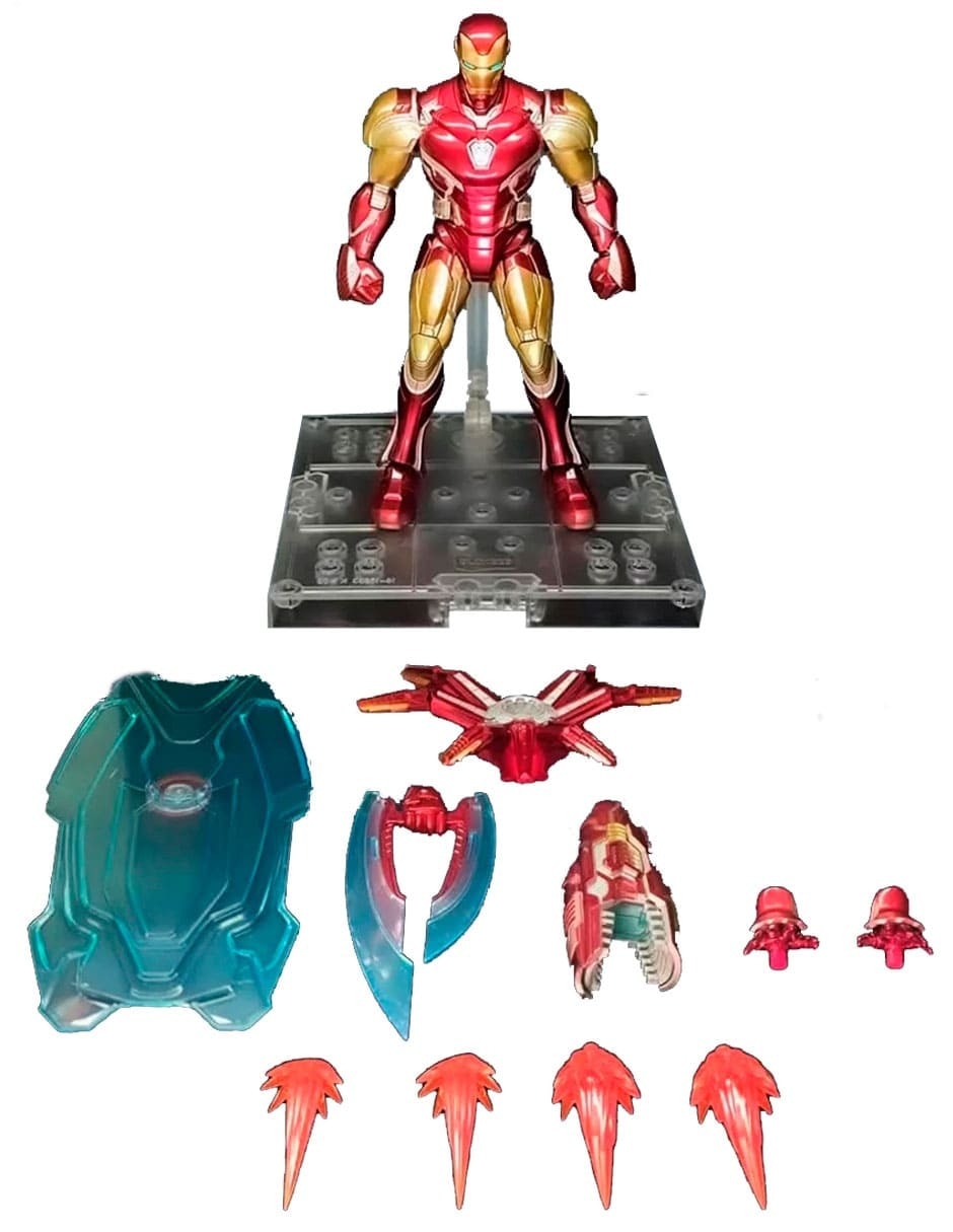 Figura de colección articulada Infinity Iron Man Mark LXXXV Blokees Figura de colección articulada Infinity Iron Man Mark LXXXV Blokees