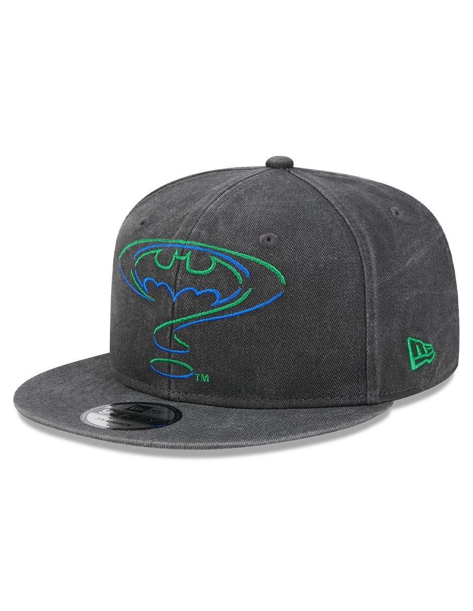 Gorra visera plana correa ajustable para entretenimiento Batman unisex