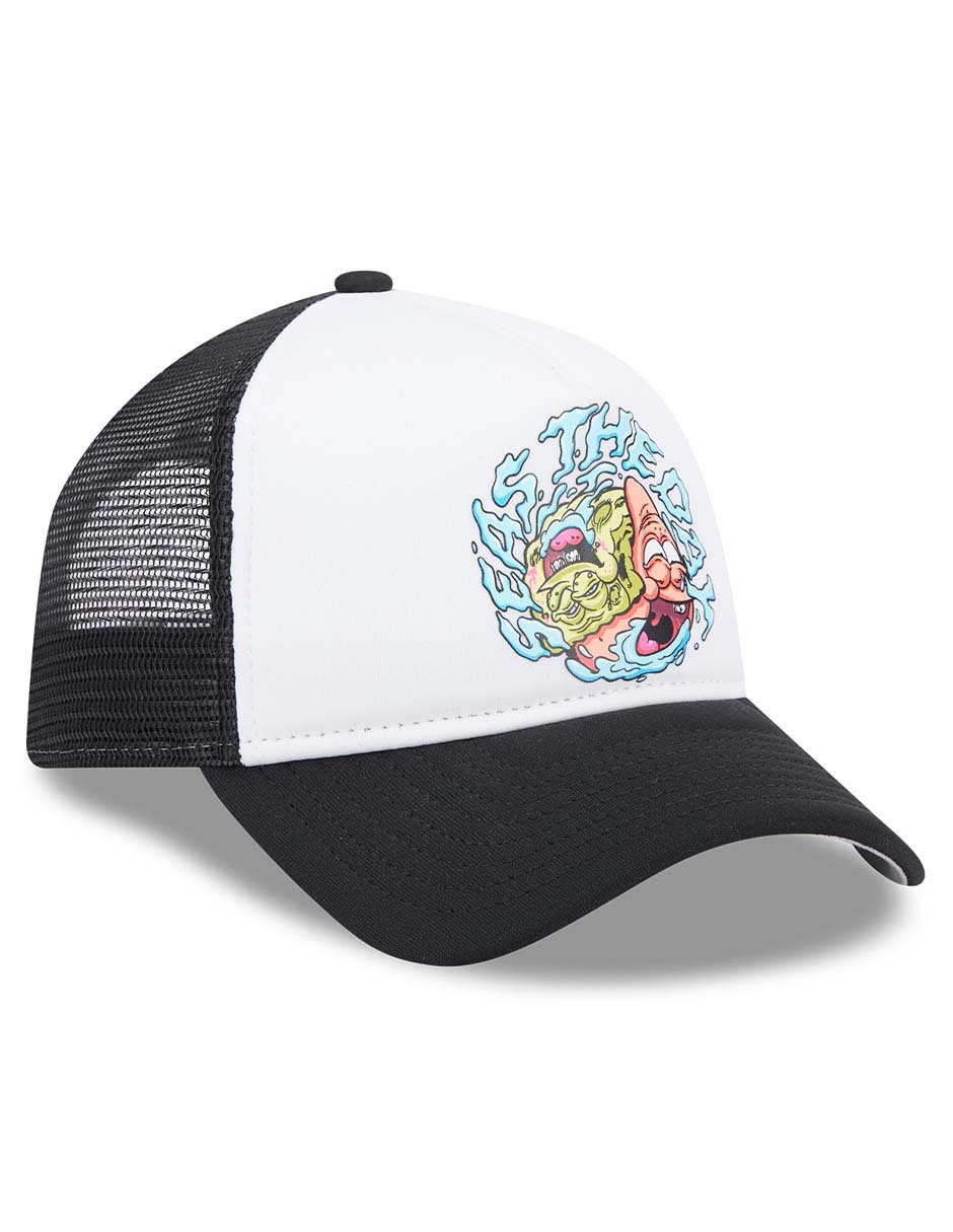 Gorra visera curva correa ajustable para entretenimiento Sponge Bob unisex 2