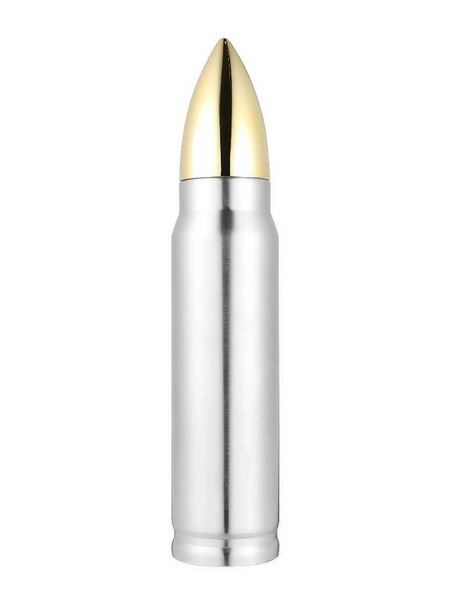 Termo de acero inoxidable con tapa push pull 500 ml