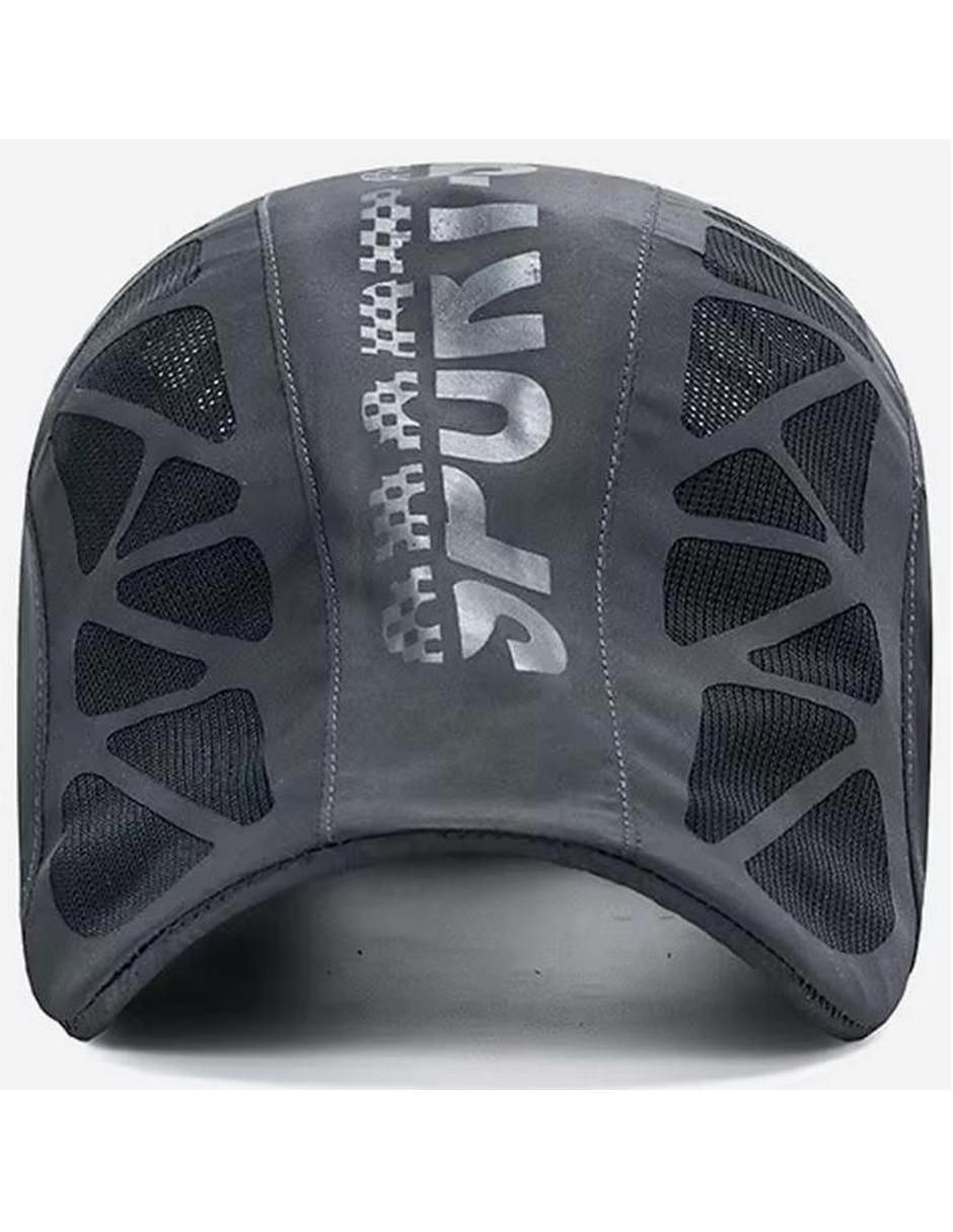 Gorra visera semicurva broche casual unisex 3