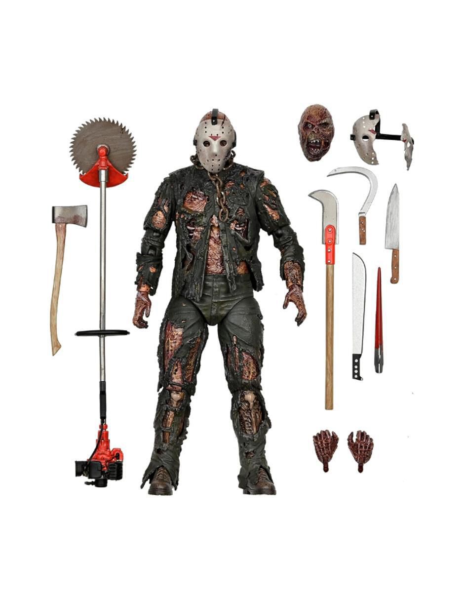 Figura de colección articulada Friday The 13Th Jason Voorhees especial con movimiento Figura de colección articulada Friday The 13Th Jason Voorhees especial con movimiento