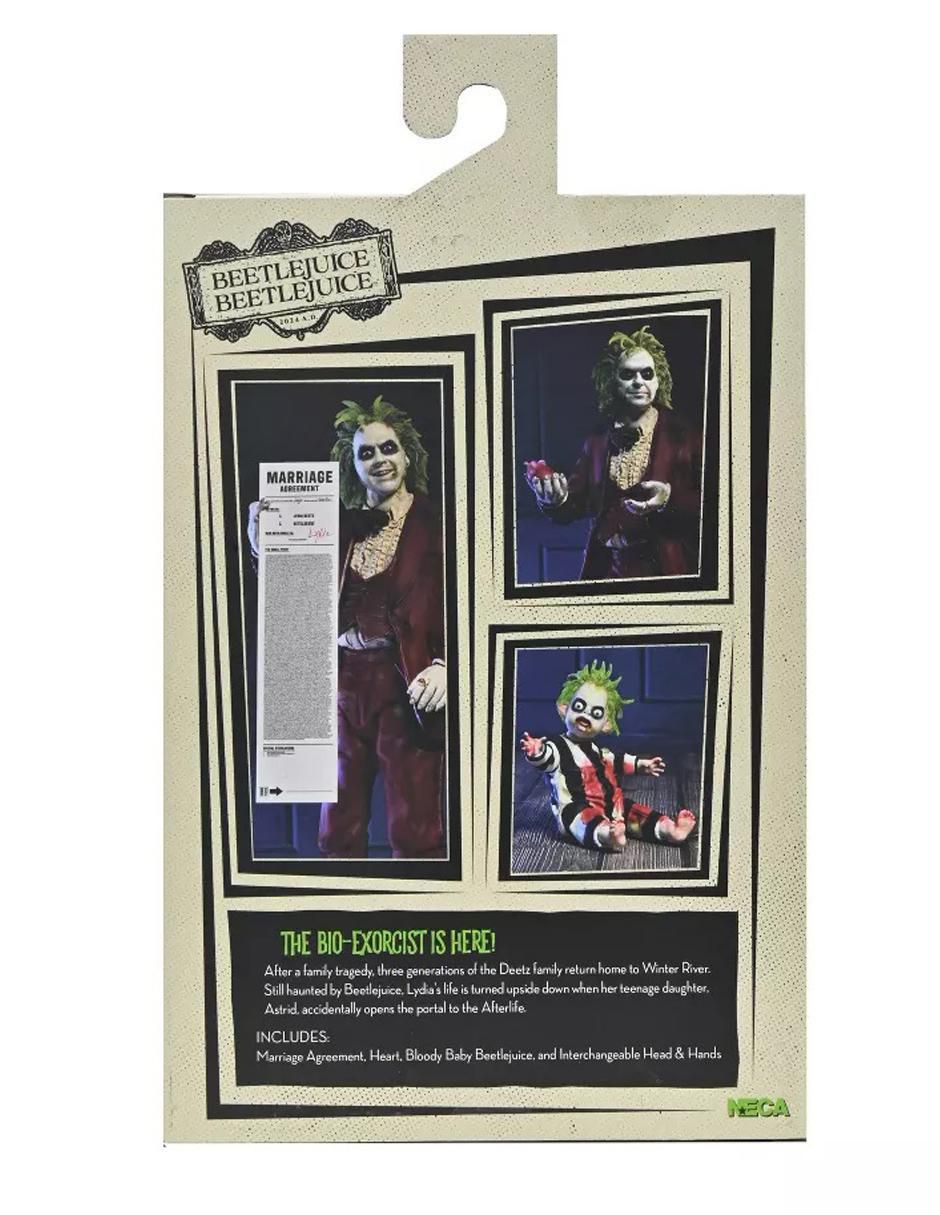 Figura de colección articulada Beetlejuice Beetlejuice Ultimate Wedding Tuxedo Beetlejuice ultimate 4