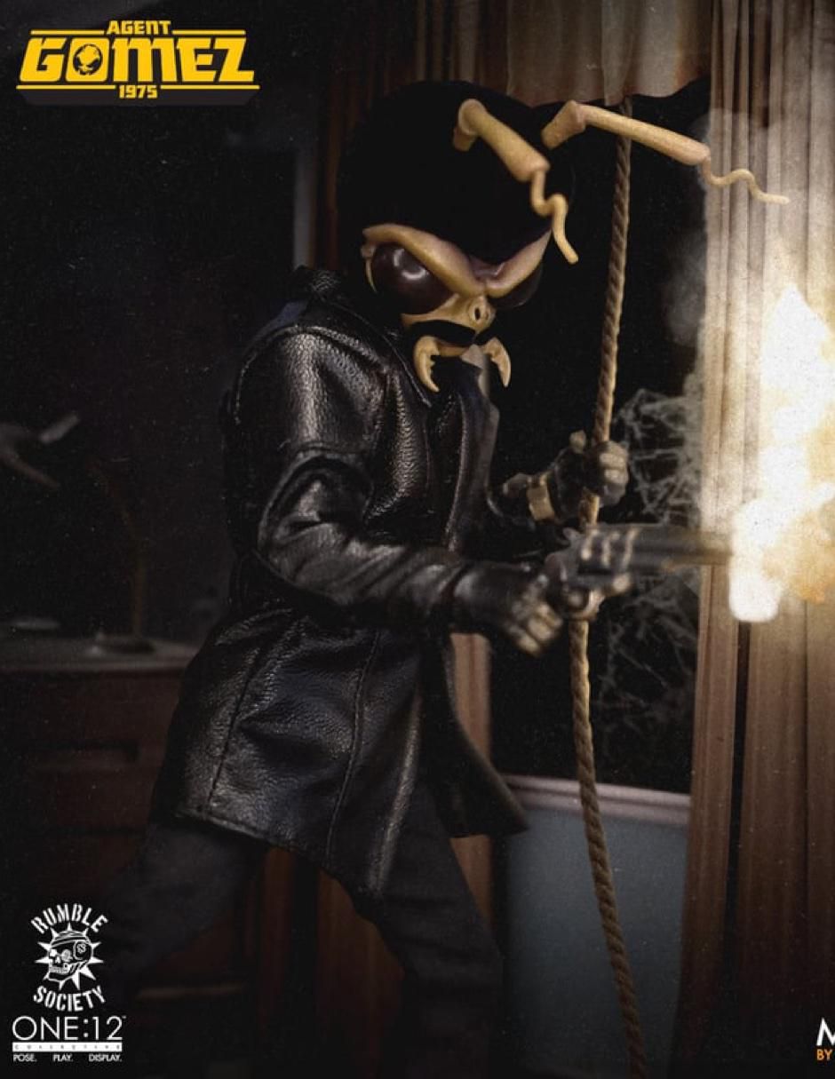 Figura de colección articulada Agente Gomez collectors 4