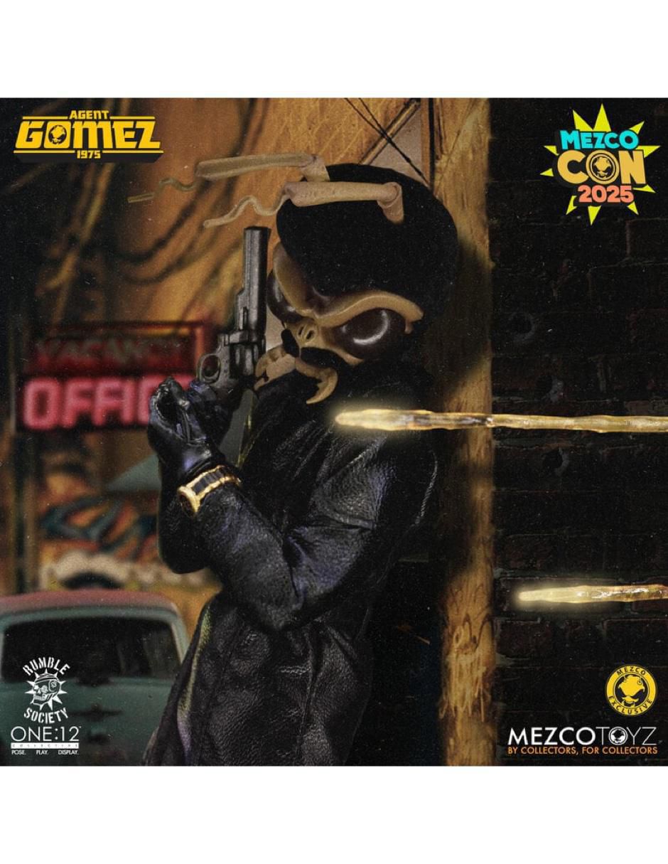Figura de colección articulada Agente Gomez collectors 5