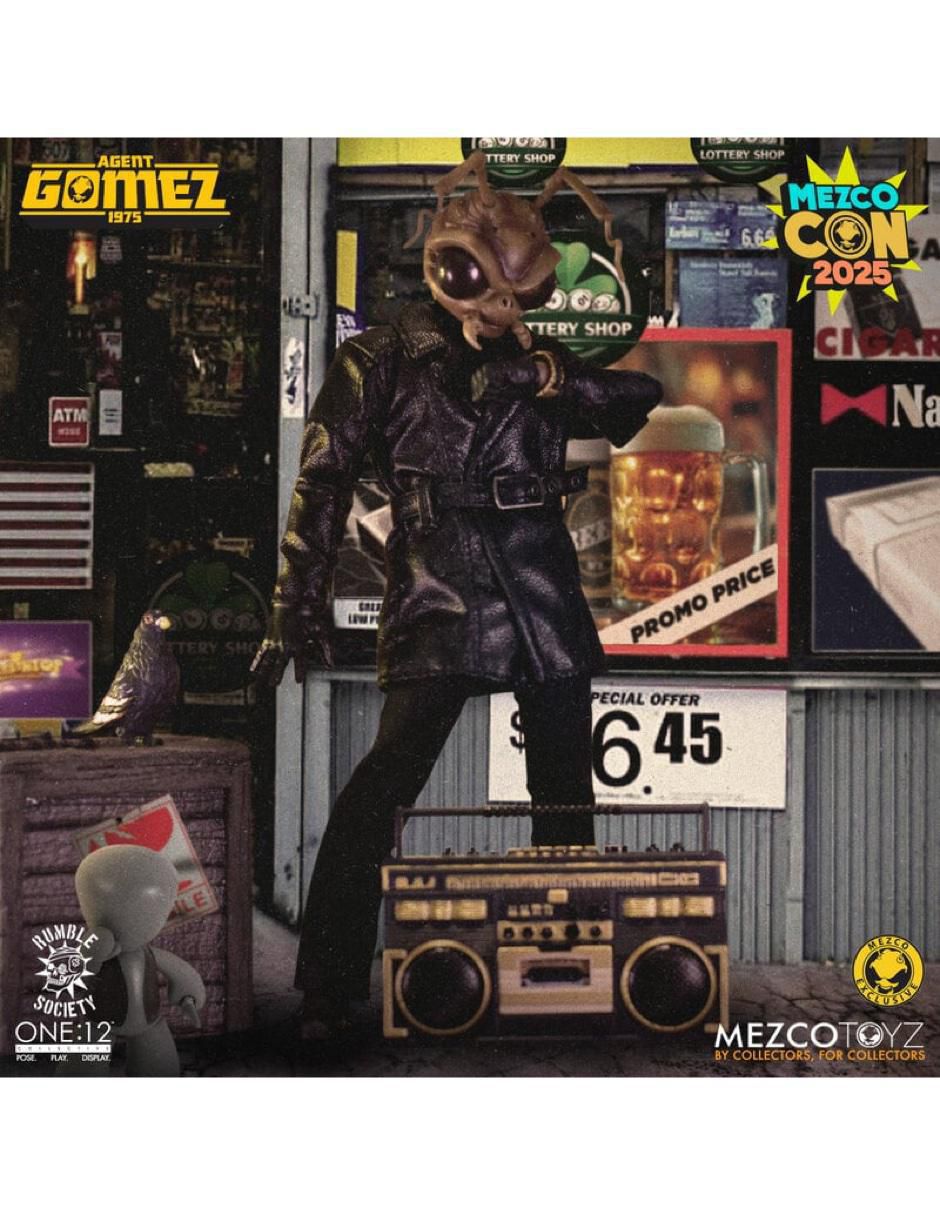 Figura de colección articulada Agente Gomez collectors 6