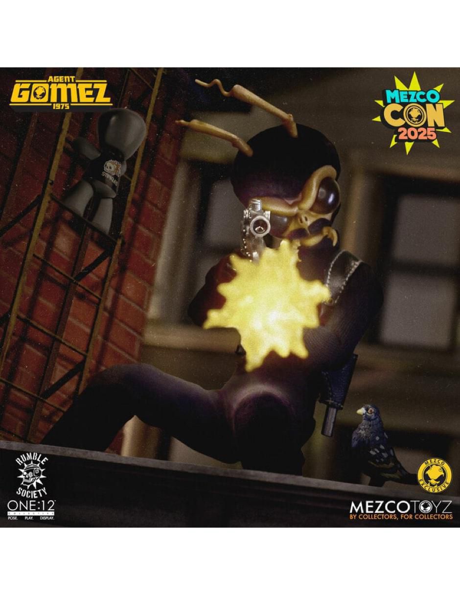 Figura de colección articulada Agente Gomez collectors 7