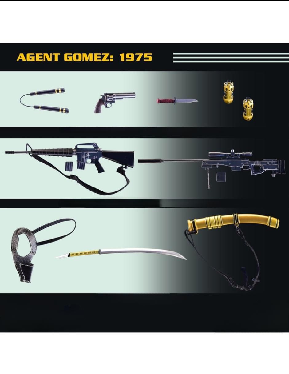 Figura de colección articulada Agente Gomez collectors 10