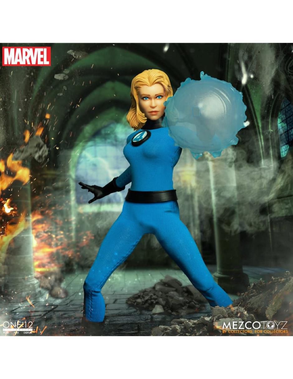 Set figuras acción articulada Marvel Studios Los 4 Fantásticos collectors 3