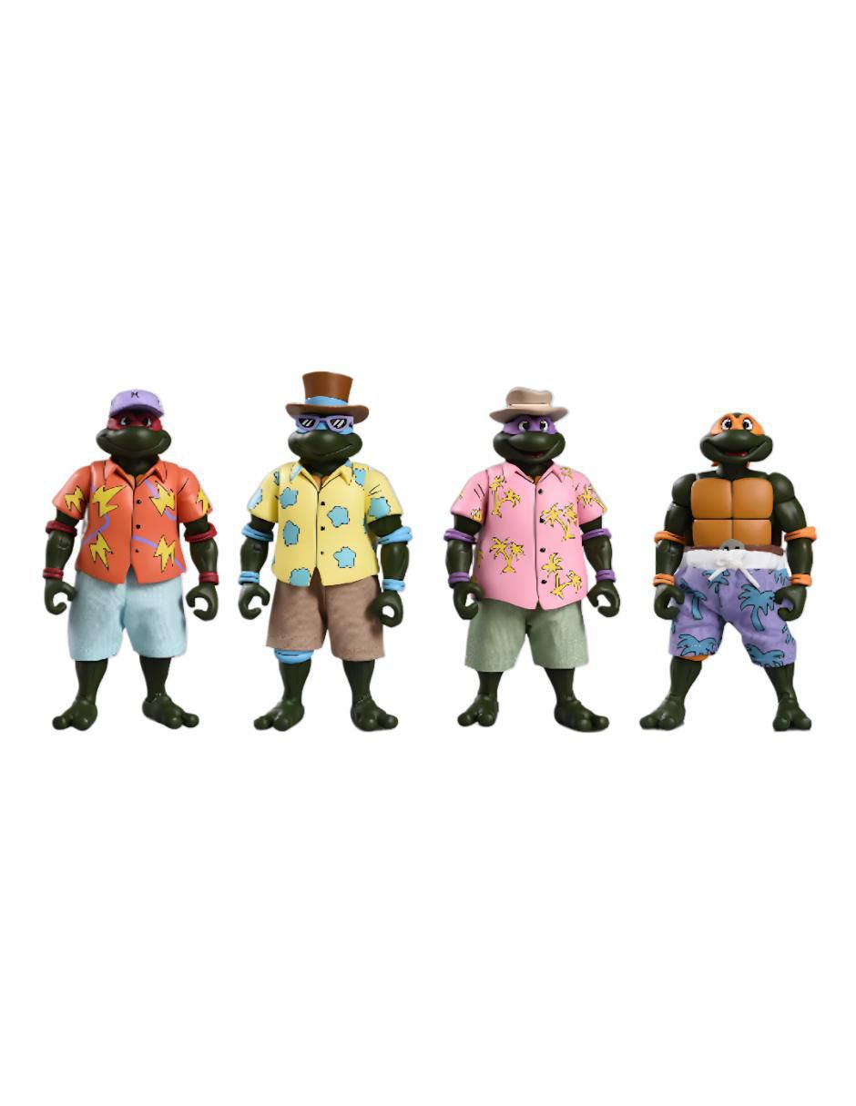 Set figuras acción articulada Tortugas Ninja Teenage Mutant Ninja Turtles collectors