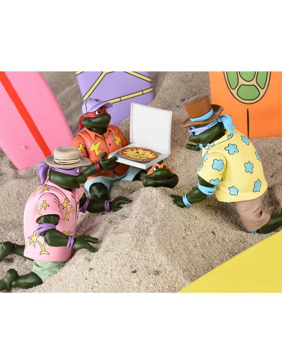 Set figuras acción articulada Tortugas Ninja Teenage Mutant Ninja Turtles collectors 4