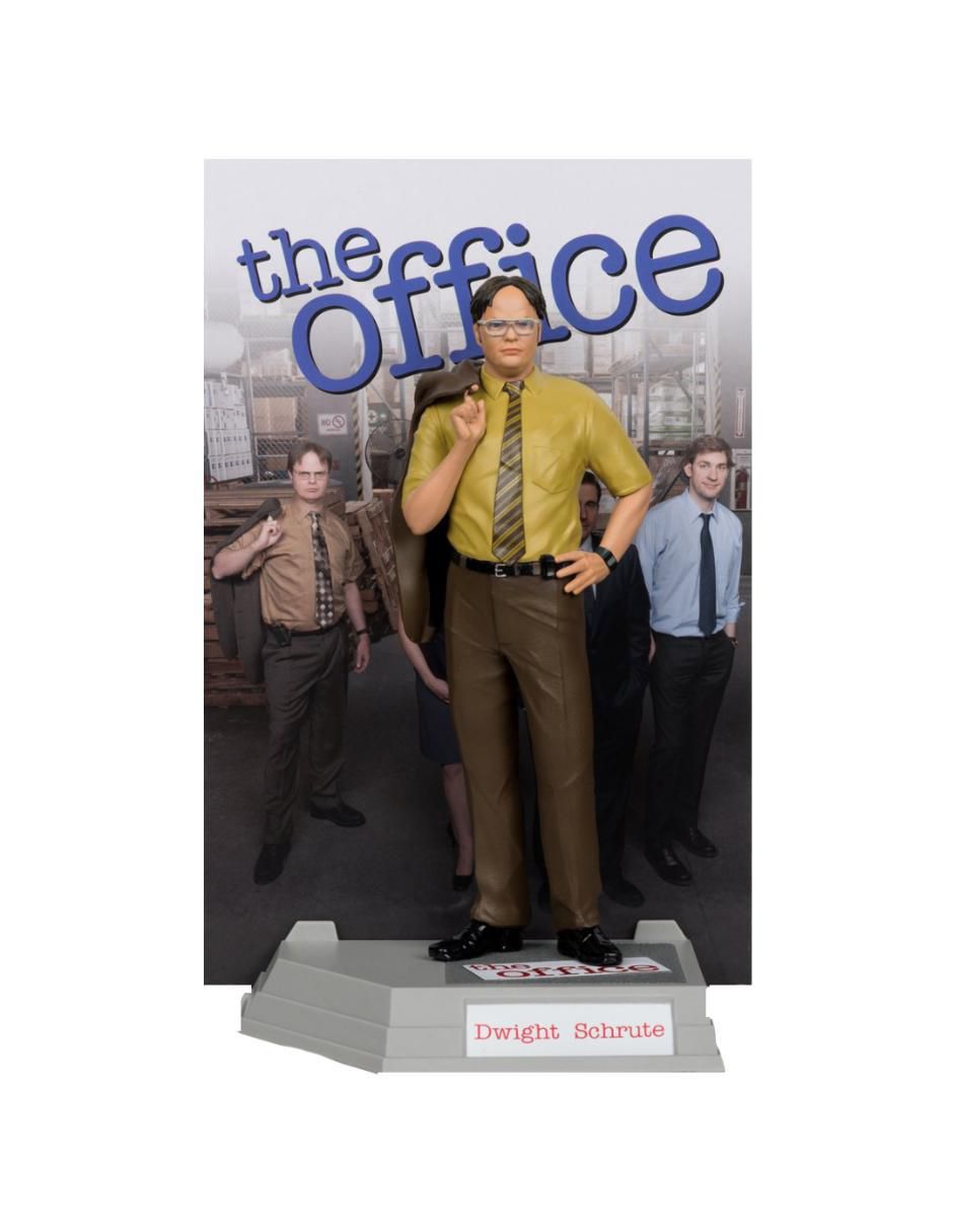 Figura de colección The Office Dwight Schrute Percy collectors
