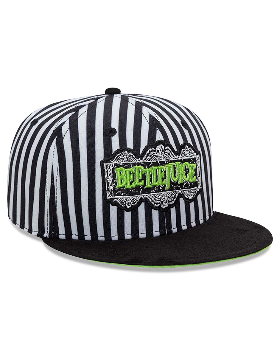 Gorra visera plana broche casual Beetlejuice unisex 2